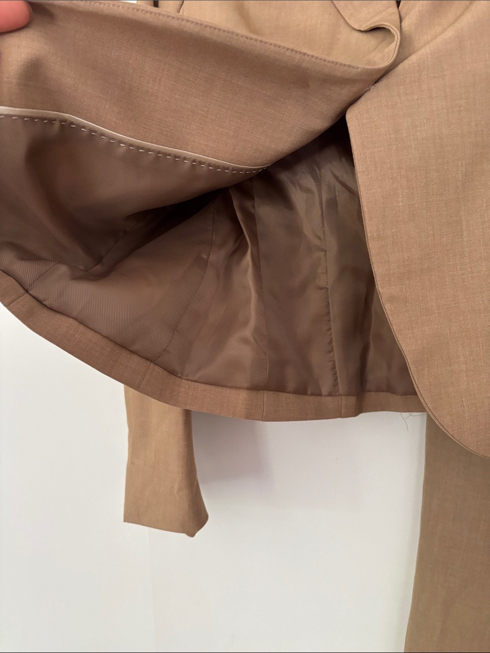 The Limited Women's Camel Brown Blazer and Pants Suit - Picture 5 of 11